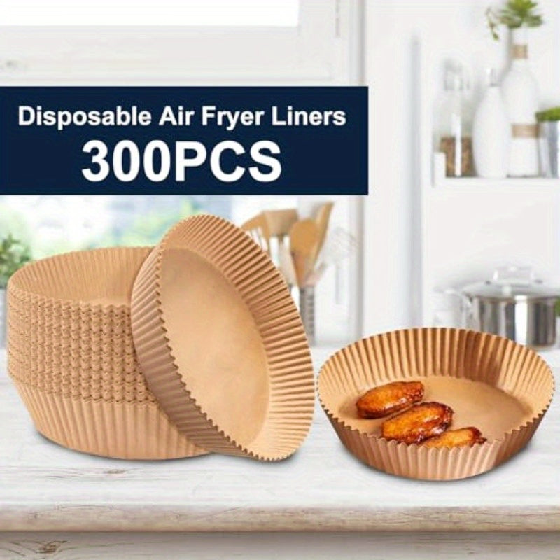 300pcs 7. 9 Inch Round Air Fryer Baking Paper Liners NonStick Parchment Paper Liners for 58QT Airfryer Microwave Oven Frying Pan, Air Fryer Liners, Air Fryer Paper Liners, Air Fryer Liners Disposable, Disposable Air Fryer Liners, Air Fryer Liners Non