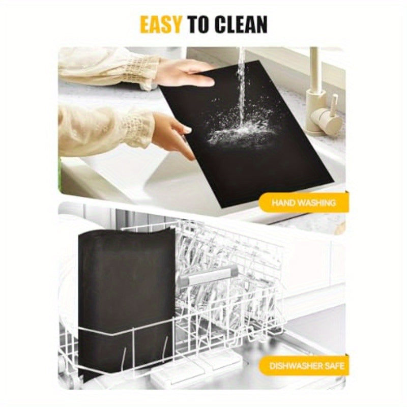 154pcs Paper Liners Compatible with Emeril Lagasse 26QT Extra Large Air Fryer Toaster Oven Accessories100pcs Unbleached Parchment Paper 50pcs Disposable Liners with Holes 4pcs Reusable Baking Mats, Kitchen Essentials, Cooking Accessories, Nonstick Liners,