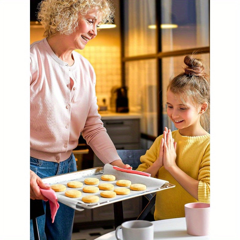200 Sheets Non-Stick Parchment Paper Baking Sheets - Precut 12x16 Inch Large White Baking Paper with Rounded Edges, Individually Wrapped for Oven, Air Fryer, Grilling, Steaming - 450°F Safe, High Quality & Disposable, Natural Wood Pulp, Pre-Cut for Easy