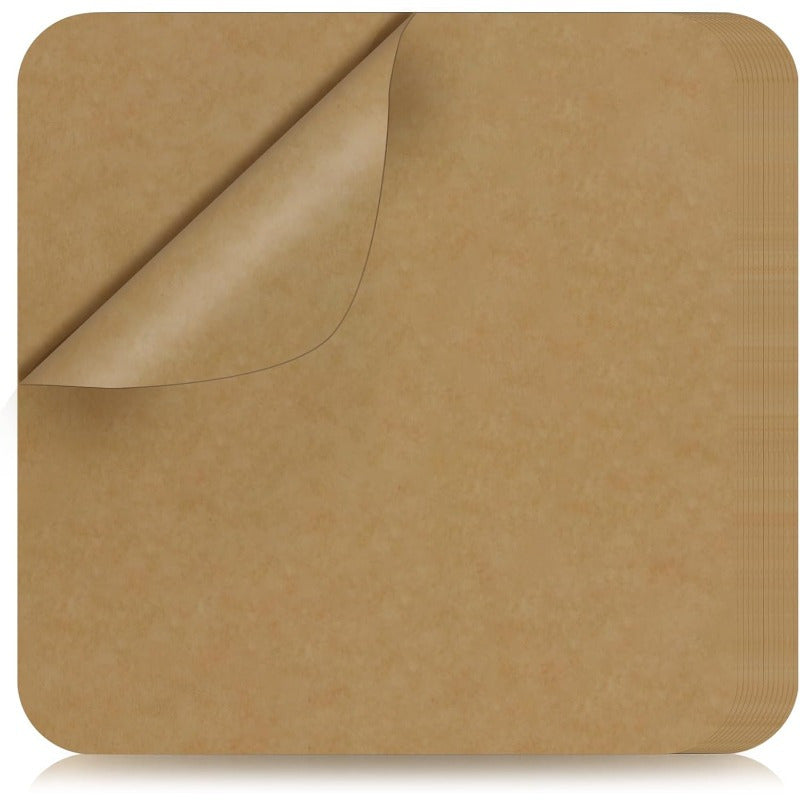 120 Sheets 12 inch Air Fryer Parchment Paper SquaresNon Stick Baking Disposable Paper Liner Compatible with Ninja Foodi SP101 SP201 SP301 SP351 Pre Cut Unbleached Parchment Paper for Toaster Ovens