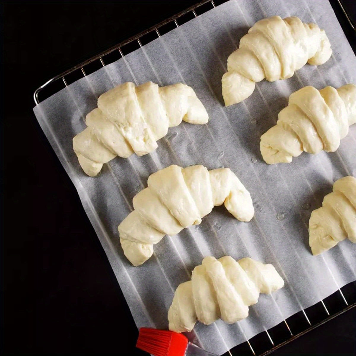 500 Sheets Parchment Paper Baking Liners - Nonstick Pre-Cut 12x8 Inch Heat-Resistant Baking Sheets with Rounded Edges, Even Heat Distribution for, Bread, Pizza, Meat - Oven Safe, Easy Cleanup, Alternative to Grease & Oil (Commercial & Home Kitchen Use)